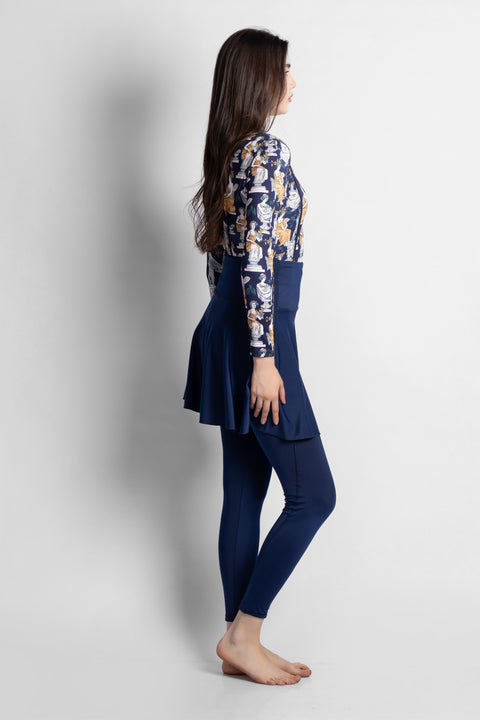 BURKINI ROMARIN NAVY