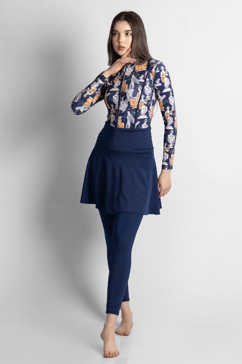 BURKINI ROMARIN NAVY