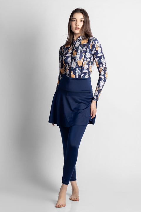 BURKINI ROMARIN NAVY