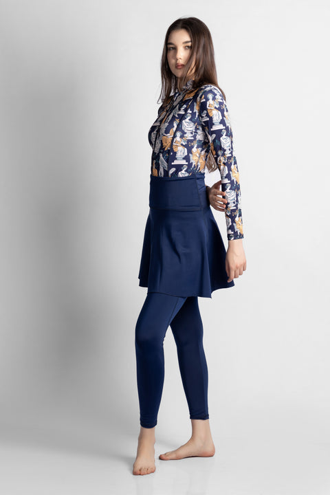 BURKINI ROMARIN NAVY