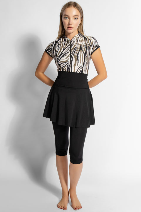 TANKINI ZEBRA ROYALE