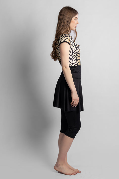 TANKINI BLACK WILD