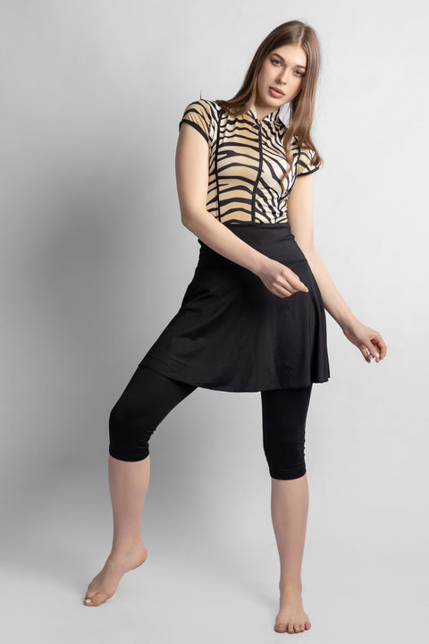 TANKINI BLACK WILD