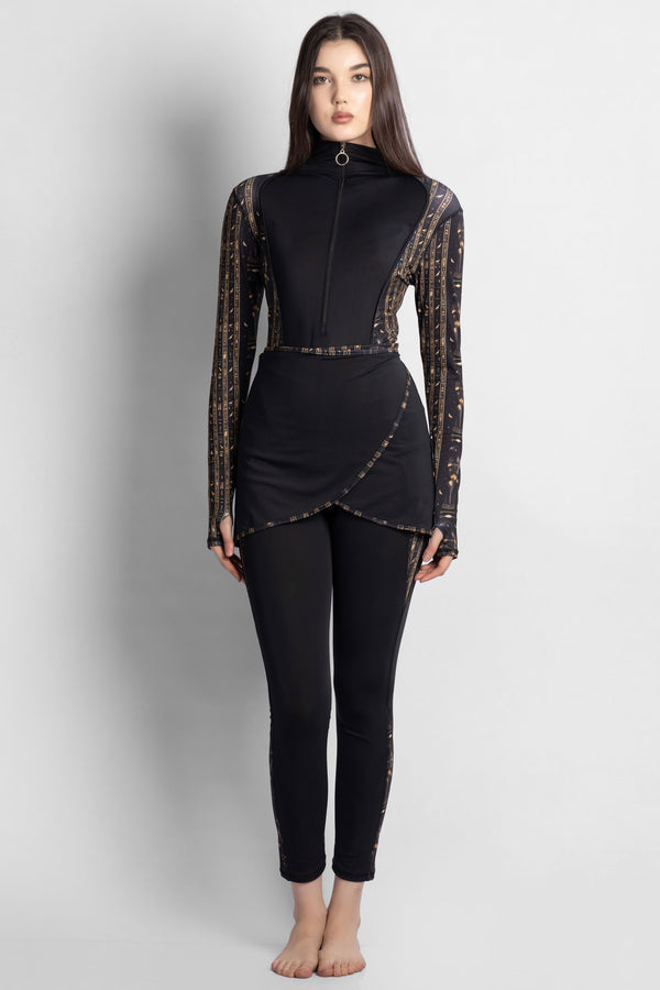 BURKINI 5 PIECE OBSIDIAN QUEEN
