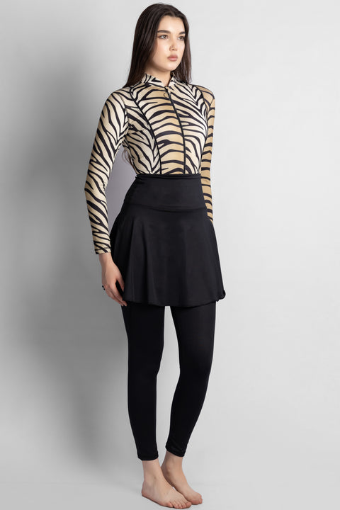 BURKINI BLACK WILD