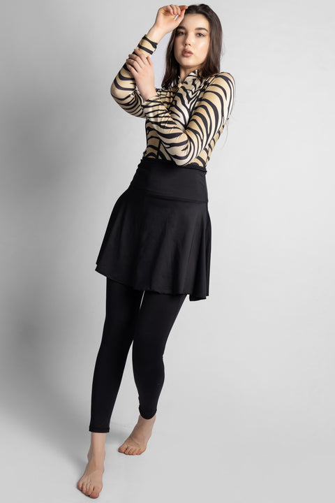 BURKINI BLACK WILD