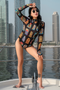 SWIM TOP STARLIT WINDOWS