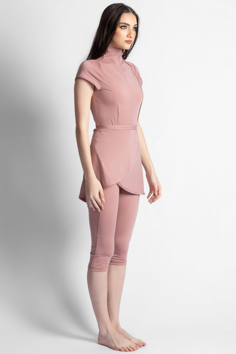 TANKINI DUSTY ROSE