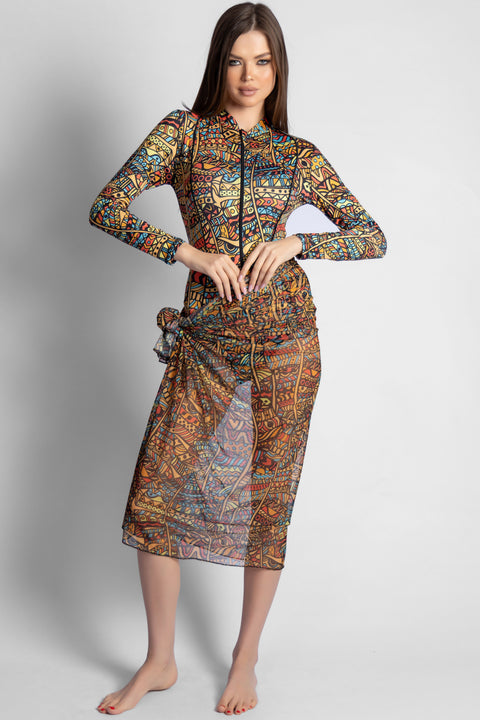 NUBIAN WAVES COVER UP