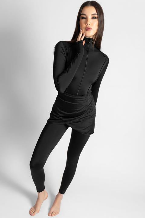 BURKINI ROYAL BLACK