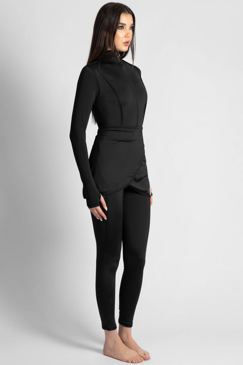 BURKINI ROYAL BLACK