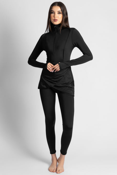 BURKINI ROYAL BLACK